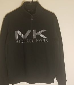Men's Michael Kors 1/4 Zip Sweatshirt - Medium